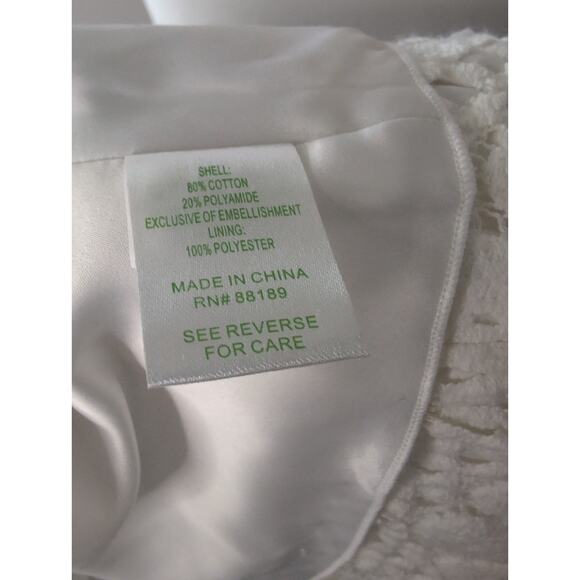 Lilly Pulitzer Mercer daisy romantic lace pearl dress 8 - Picture 9 of 10